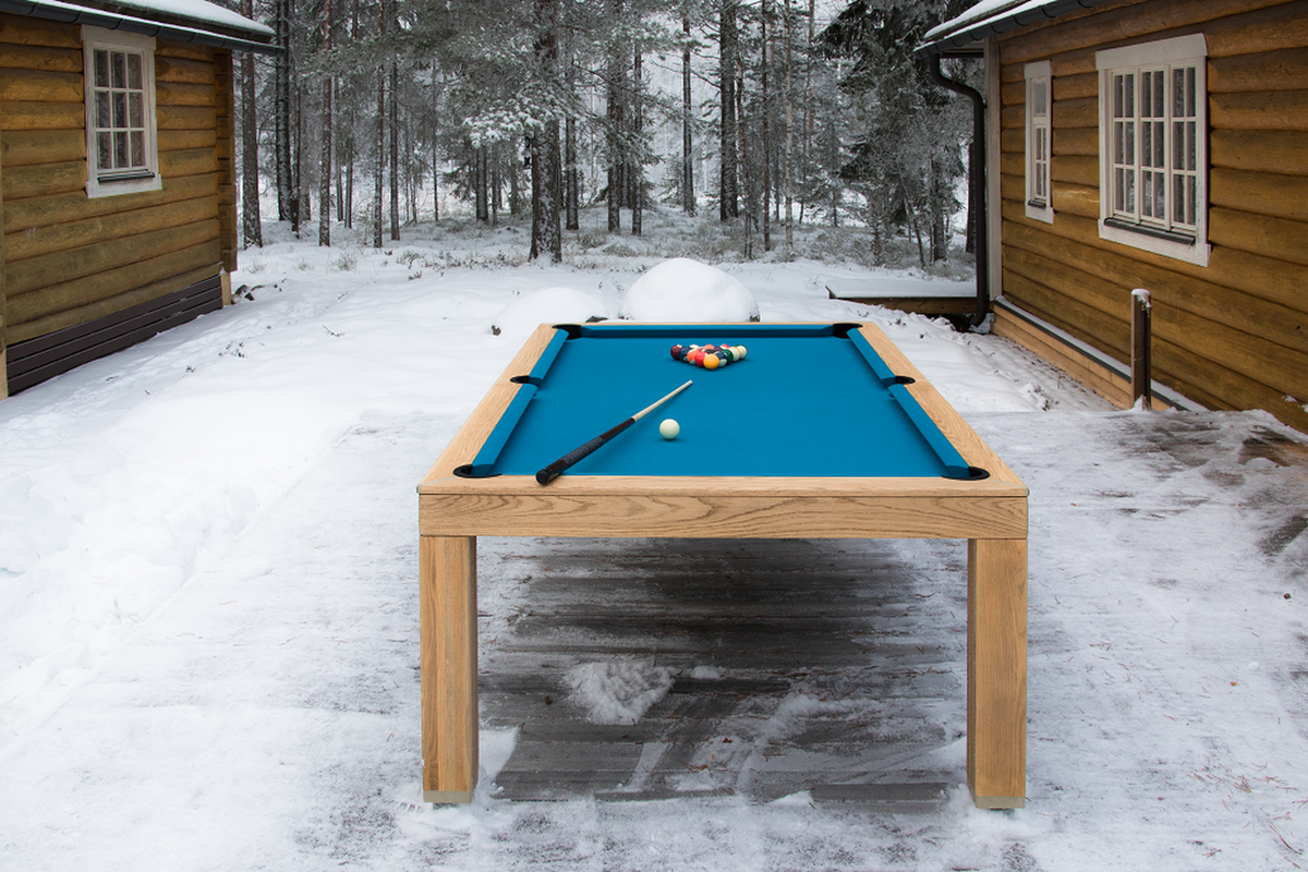 Vision Outdoor Pool Table w/Dining Top Option