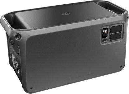 DJI Power Expansion Battery 2000, 2048Wh High-Capacity Expansion Battery for DJI Power 1000/1000 V2 / 2000, Extra Expandable Battery for Portable Generator, Home Backup, Camping, Rvs, Emergency