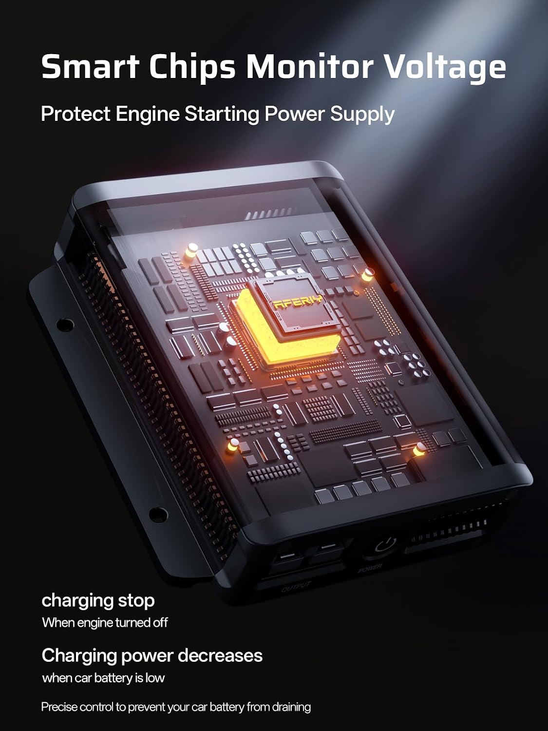 DC060, 600W Alternator Fast Charger DC to DC for Power Stations