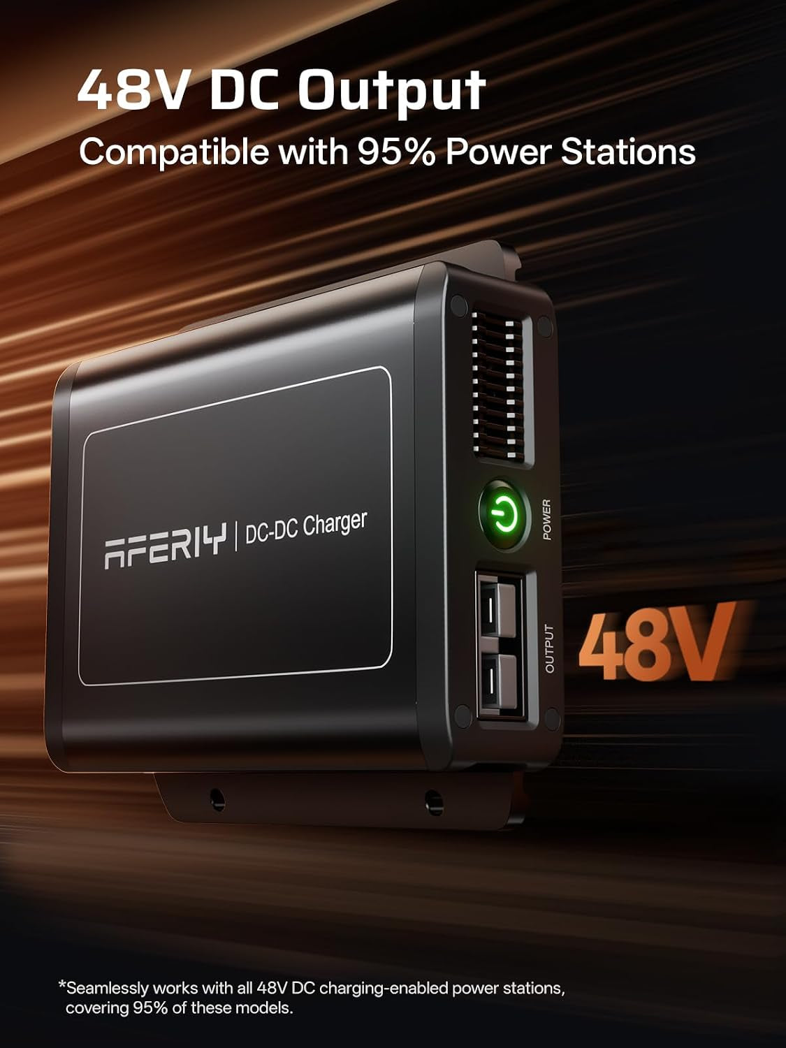 DC060, 600W Alternator Fast Charger DC to DC for Power Stations