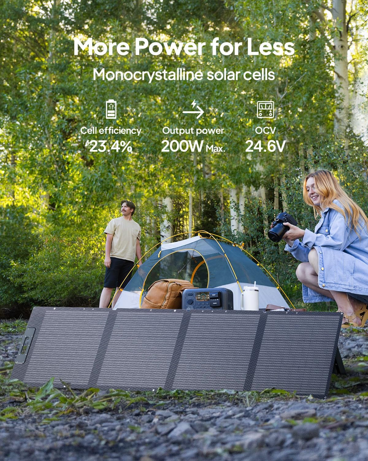 Elite 300 Solar Generator & 200W Solar Panel