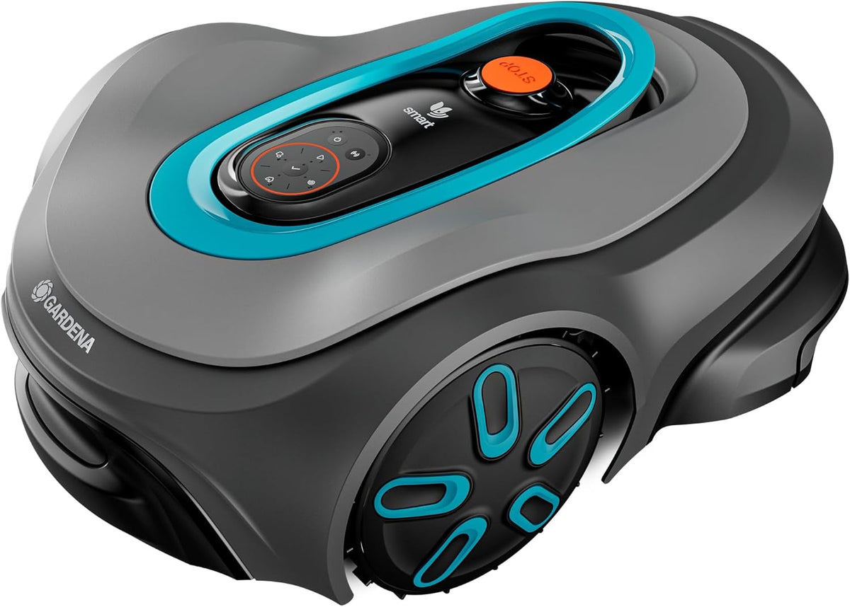 Smart SILENO Max 800 M² Robotic Lawnmower, for Lawns up to 800 M², LONA Intelligence, Trim-To-Edge, Duoconnect, Quiet Operation, Intelligent Mower with App Control, UK Plug (19901-28)
