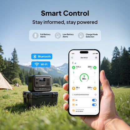Elite 100 V2 Portable Power Station 1024Wh 1800W for Home & Camping