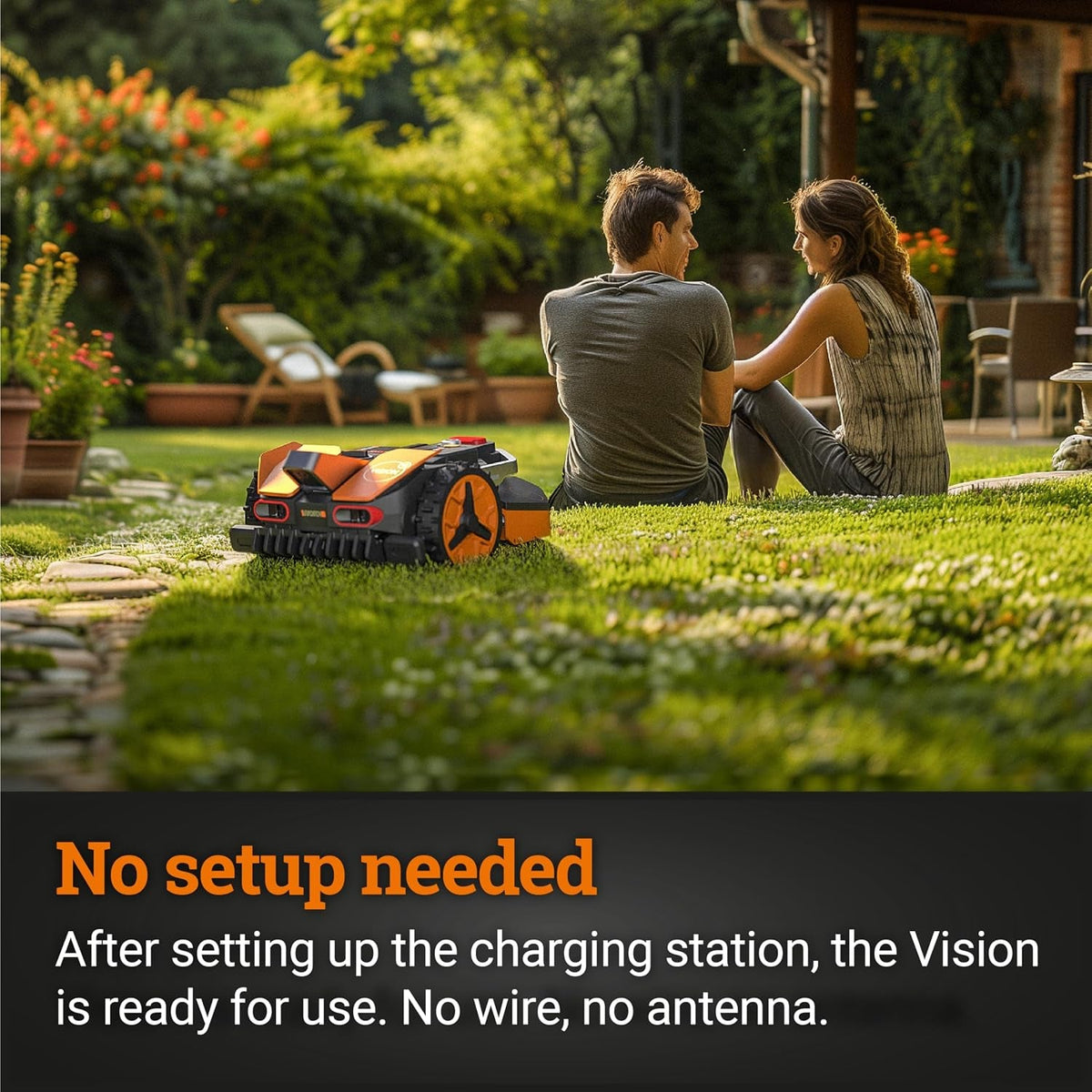 Landroid VISION L1600 WR216E Robotic Mower 1600M2 2025 Model