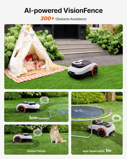 Segway  I208 Lidar Robotic Lawn Mower, with Garage M, Rec. 800 M²