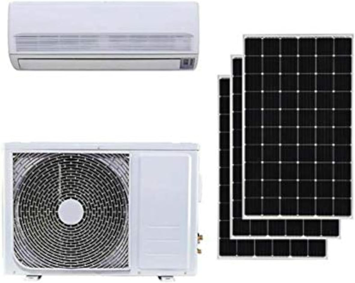 24000BTU Solar ACDC Inverter Ductless Mini Split Air Conditioner & Heater