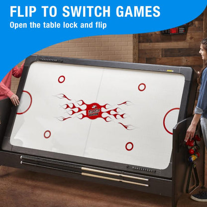 Fat Cat Original 3-in-1 Blue 7' Pockey™ Multi-Game Table