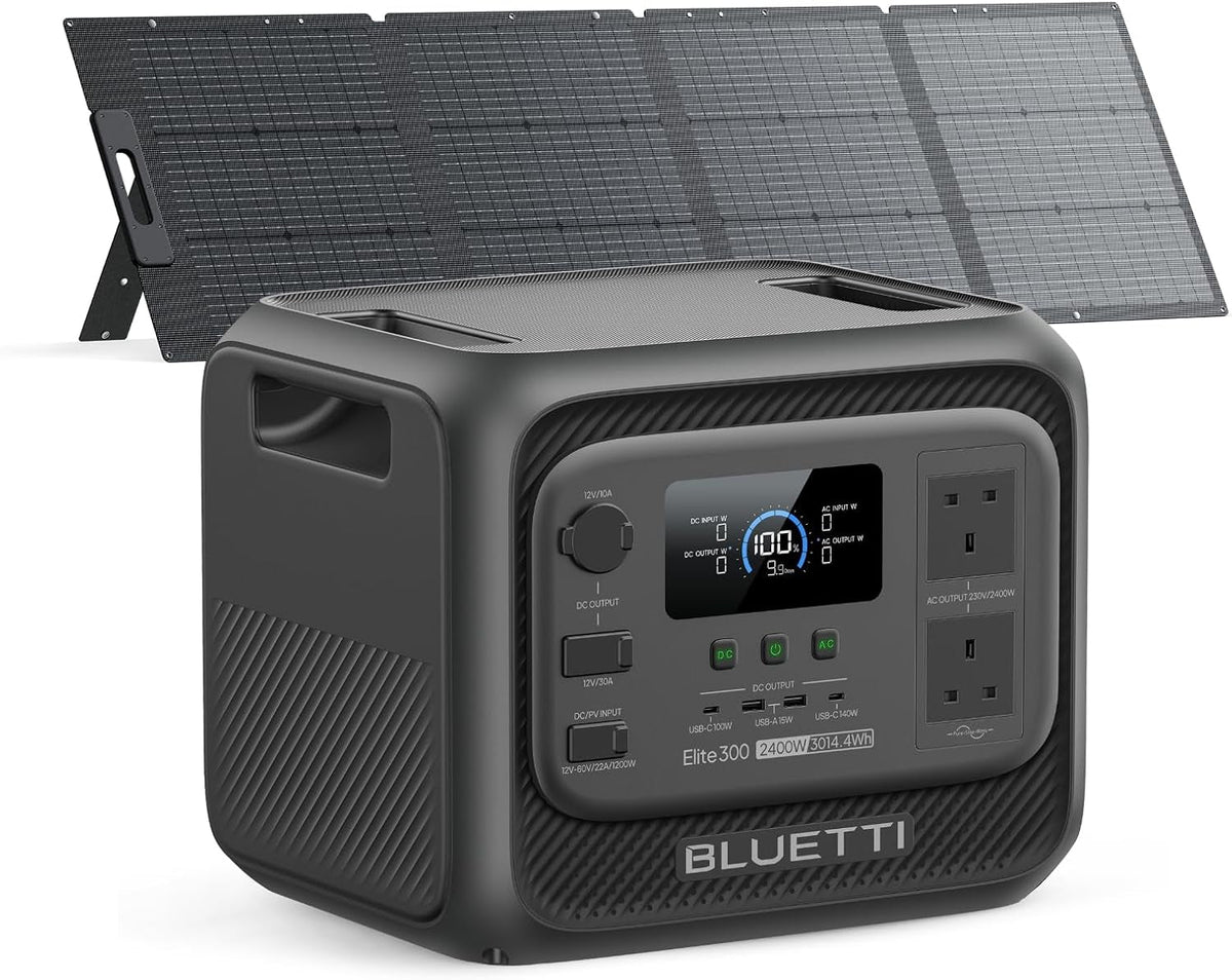 Elite 300 Solar Generator & 200W Solar Panel