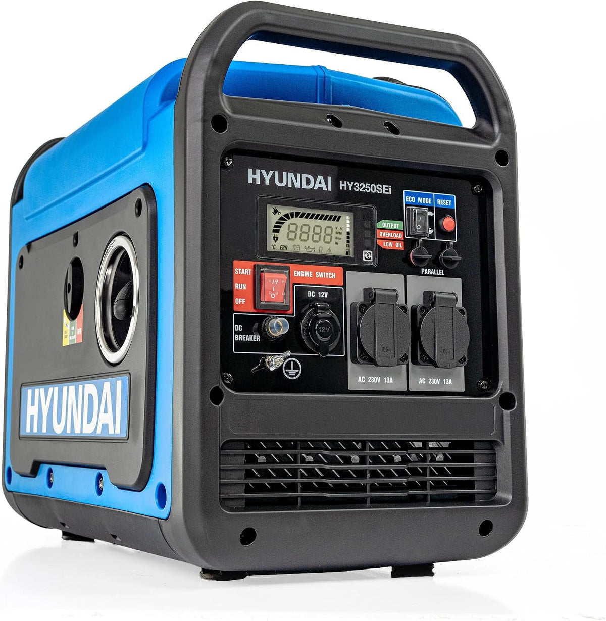 3200W / 3.2Kw Petrol Inverter Generator, Pure Sine Wave Output, Lightweight, Quiet with Electric Start, 3 Year Warranty