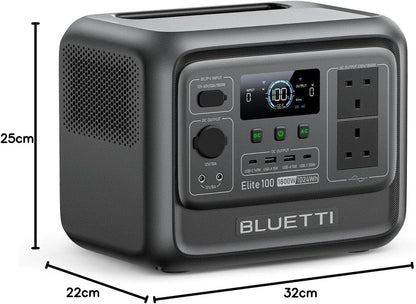 Elite 100 V2 Portable Power Station 1024Wh 1800W for Home & Camping