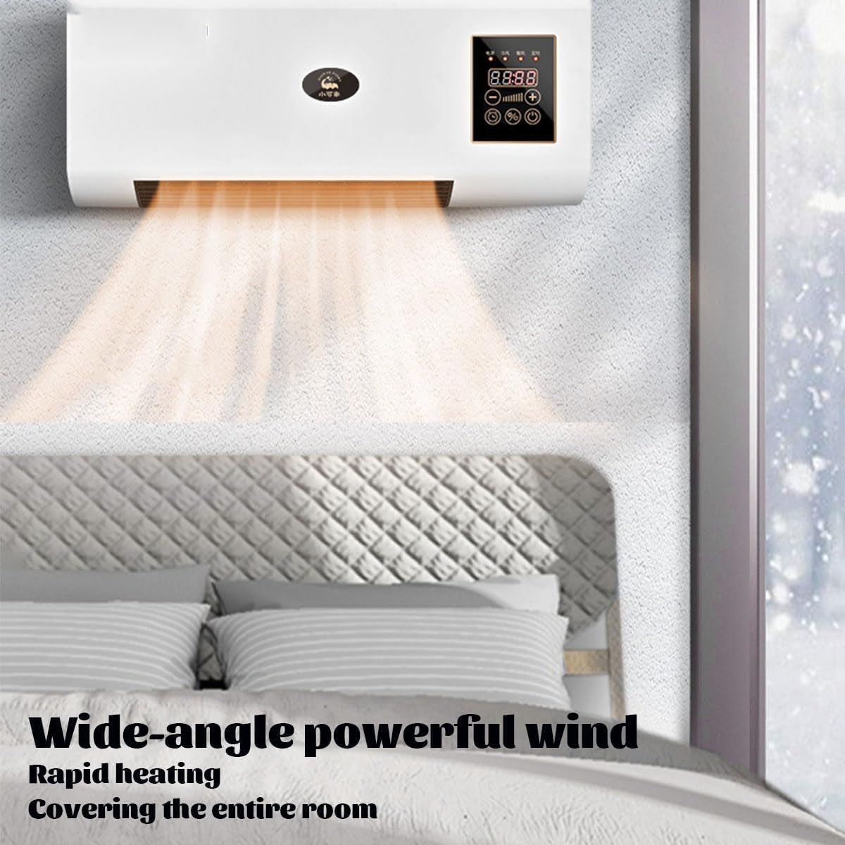 Climafy Air Conditioner Split Max, Climafy Pro Air Conditioner, 2025 New Climafy Split Max, Split Max Air Conditioner Portable, Climafy Mini Split Super Quiet Fast Cooling Heating (White)