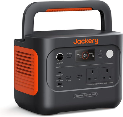 Explorer 1000 V2, 1500W 1070Wh Lifepo4 Portable Power Station