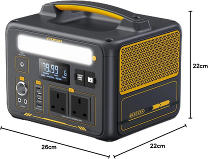 Jump 600X Portable Power Station 299Wh Lifepo4 Battery, 60W USB-C