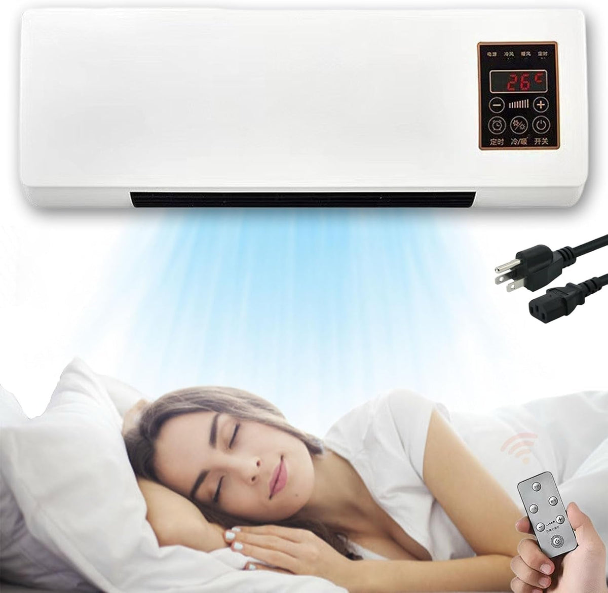 Climafy Air Conditioner Split Max, Climafy Pro Air Conditioner, 2025 New Climafy Split Max, Climify Portable Air Conditioner, Cooling & Heating, for Household, Office (Type A)