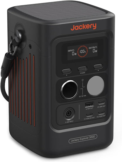 Explorer 300D Power Bank, 288Wh Lifepo4 Portable Power Station
