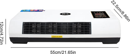 Ductless Air Conditioner, Split Function with Remote Control | Muffler for Motorhome and Small Room