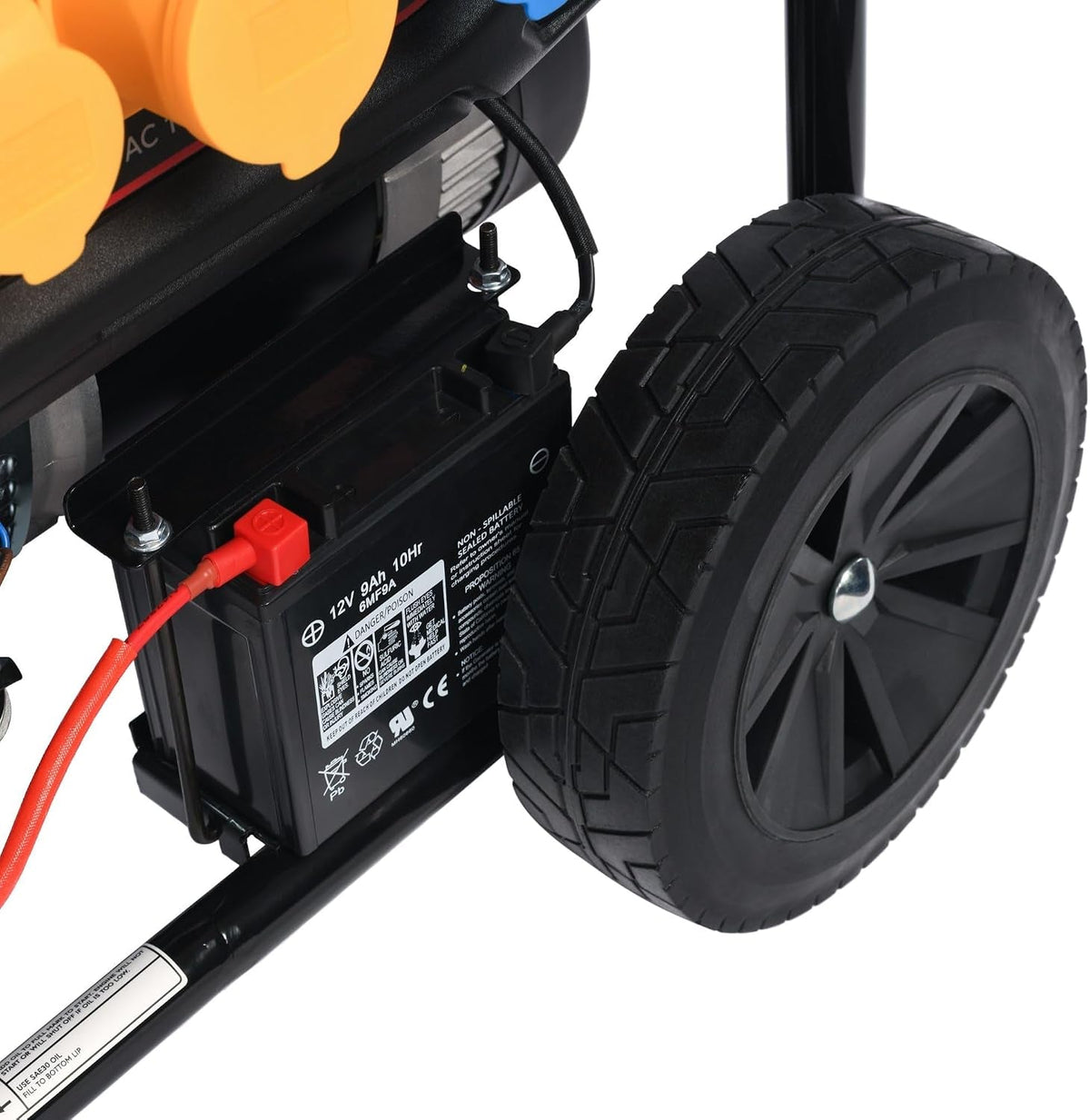 8.125 Kva Portable Petrol Generator with Electric Start – High-Power Generator