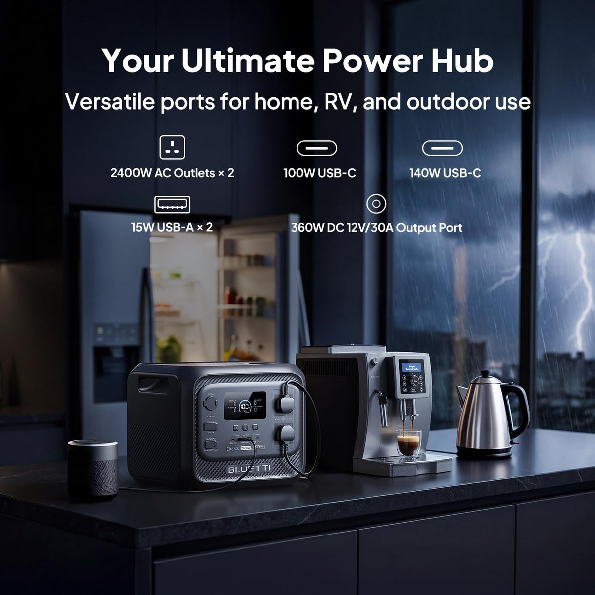 Elite 300 Solar Generator & 200W Solar Panel