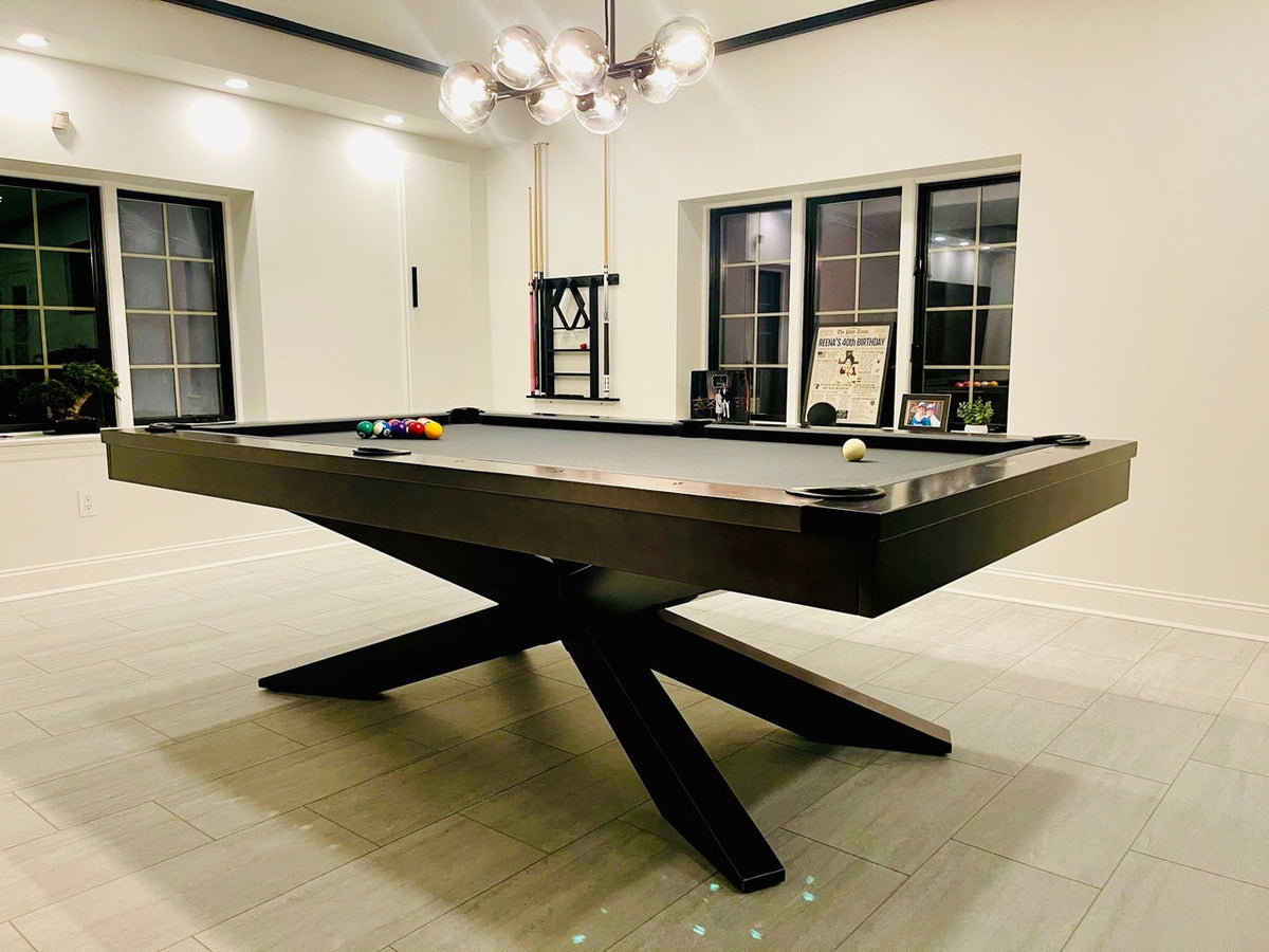 Plank & Hide Felix 8' Slate Pool Table
