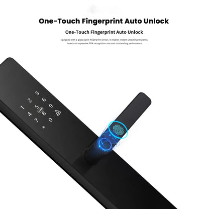 Smart Fingerprint Door Handle Lock