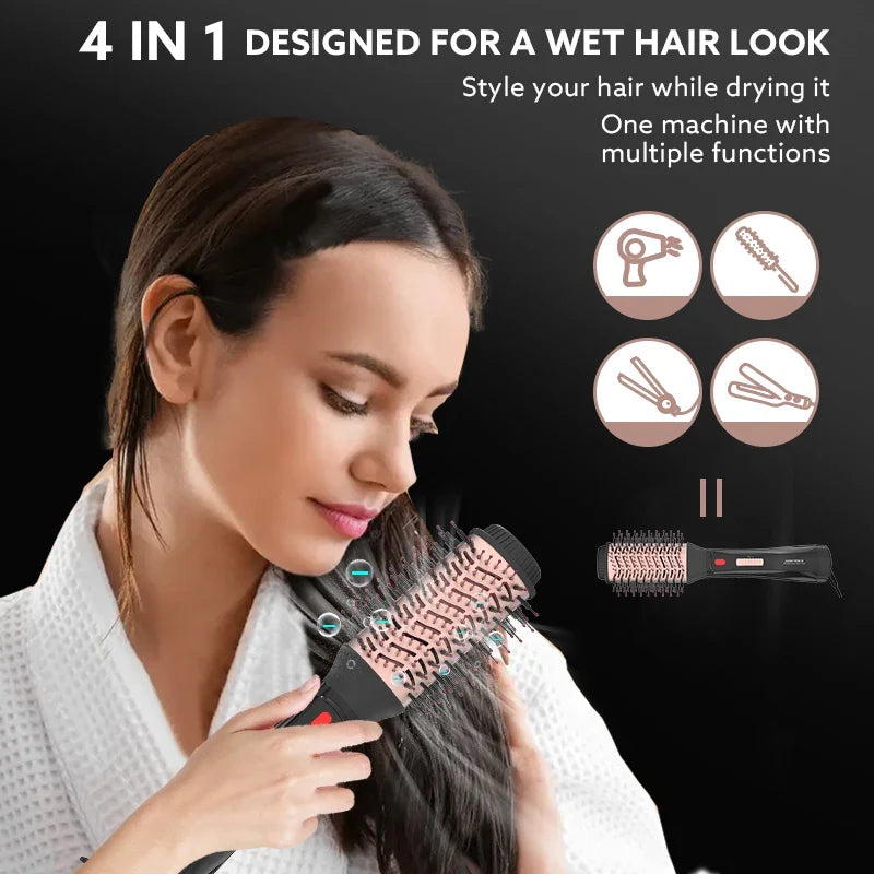 Ionic 110,000 RPM Hair Dryer & Smoothing Brush