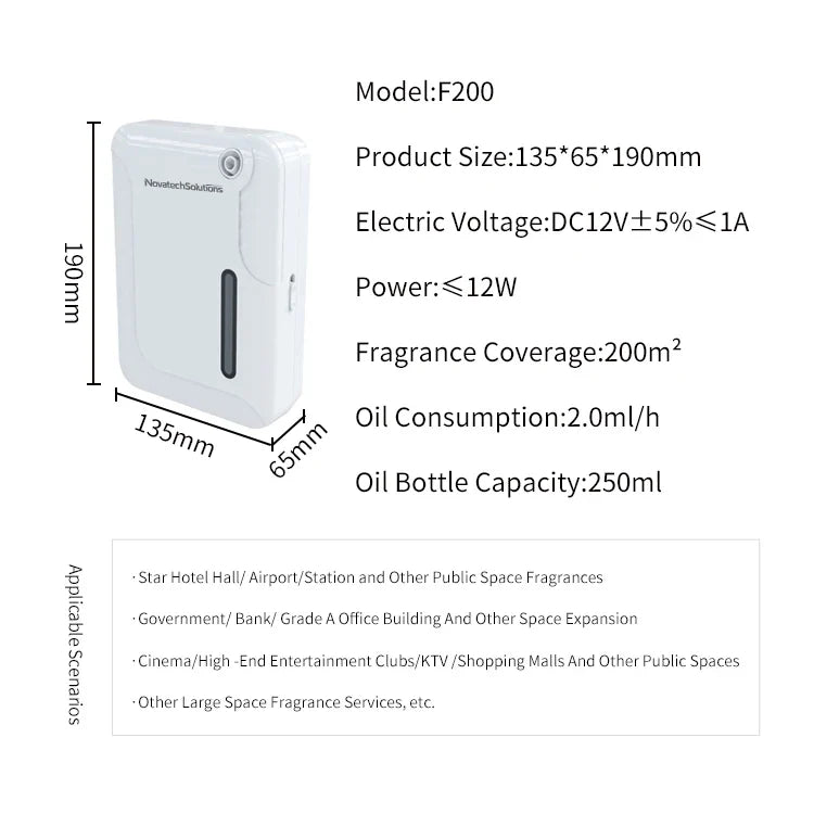 WiFi Smart Wall-Mounted Aroma Diffuser