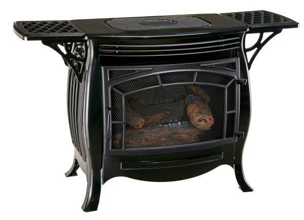 Duluth Forge Dual Fuel Ventless Gas Stove – 26,000 BTU