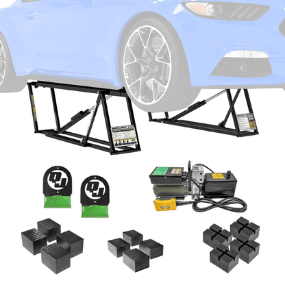 QuickJack 5000TLX Extended-Length Portable Lift Package Deal – 5,000 LBS Capacity