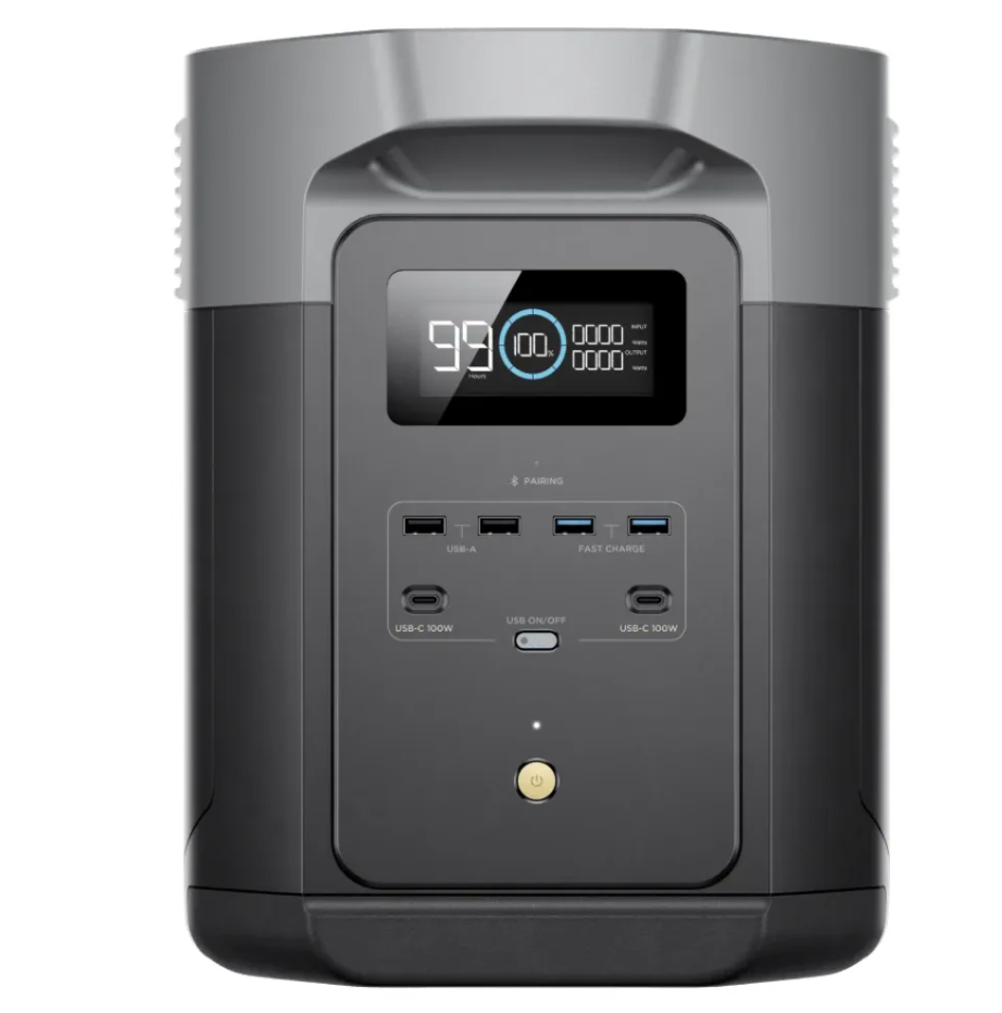 ECOFLOW DELTA 2 950 WITH 2PCS 110W SOLAR PANEL