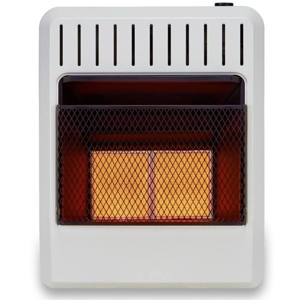 Avenger Reconditioned Dual Fuel Ventless Infrared Gas Space Heater – 20,000 BTU, T-Stat Control – Model# FDT2IR-R