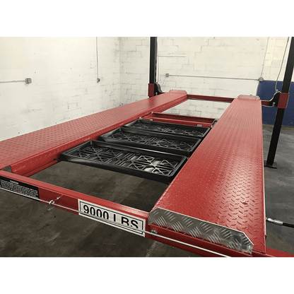 Triumph NOS9000XLT – Extra Long & Extra Tall 9,000 lbs Capacity Portable Four Post Storage Car Lift – 110V
