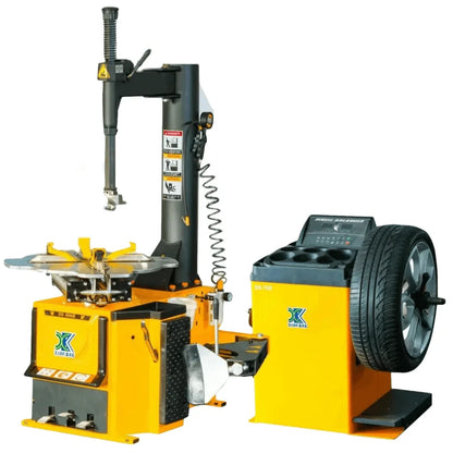 1.5 HP Tire Changer Wheel Balancer Machine Combo Rim Clamp 14″-28″