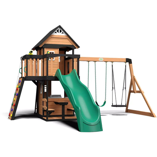 Backyard Discovery Canyon Creek Swing Set