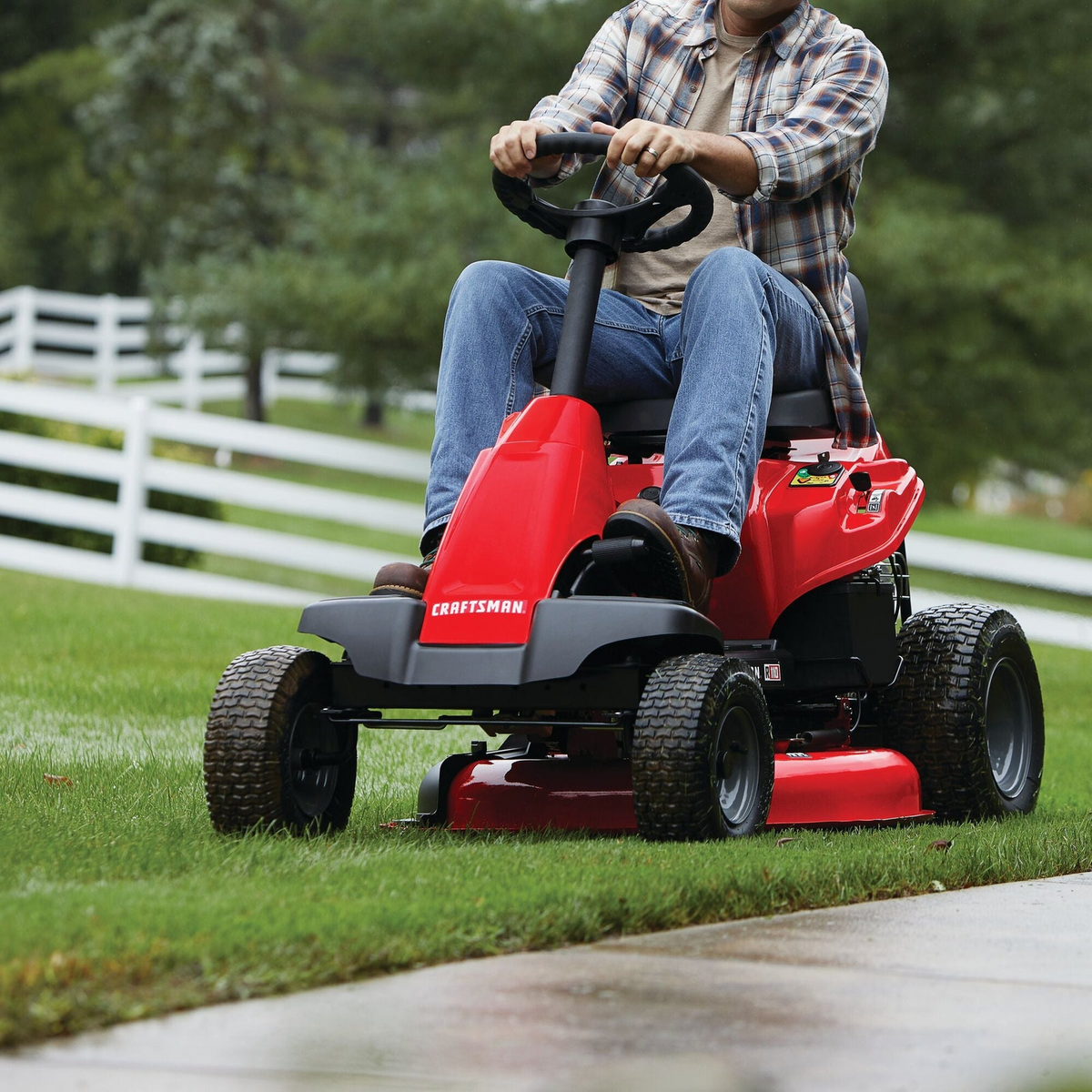 Craftsman R110 36-inch 11.5 HP Manual Drive Riding Lawn Mower