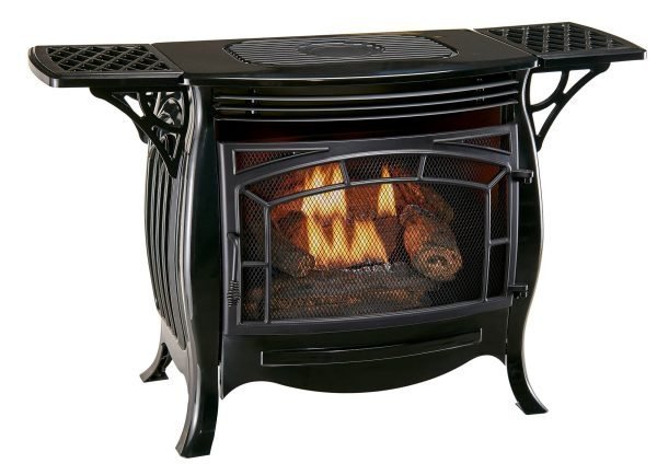 Duluth Forge Dual Fuel Ventless Gas Stove – 26,000 BTU