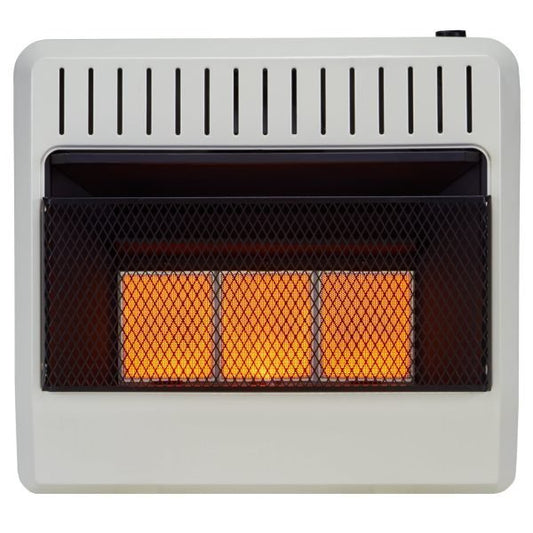 Avenger Reconditioned Dual Fuel Ventless Infrared Gas Space Heater – 30,000 BTU, T-Stat Control – Model# FDT3IRA-R