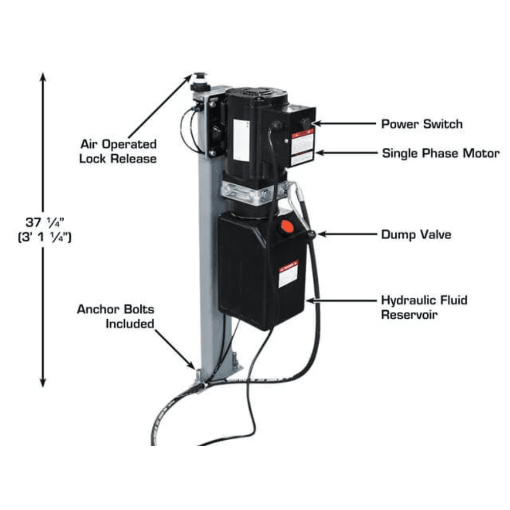   BendPak LR-60 Low-Rise Lift – 6,000 lb. Capacity