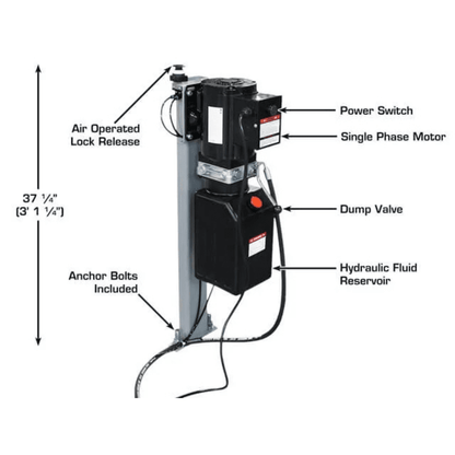   BendPak LR-60 Low-Rise Lift – 6,000 lb. Capacity