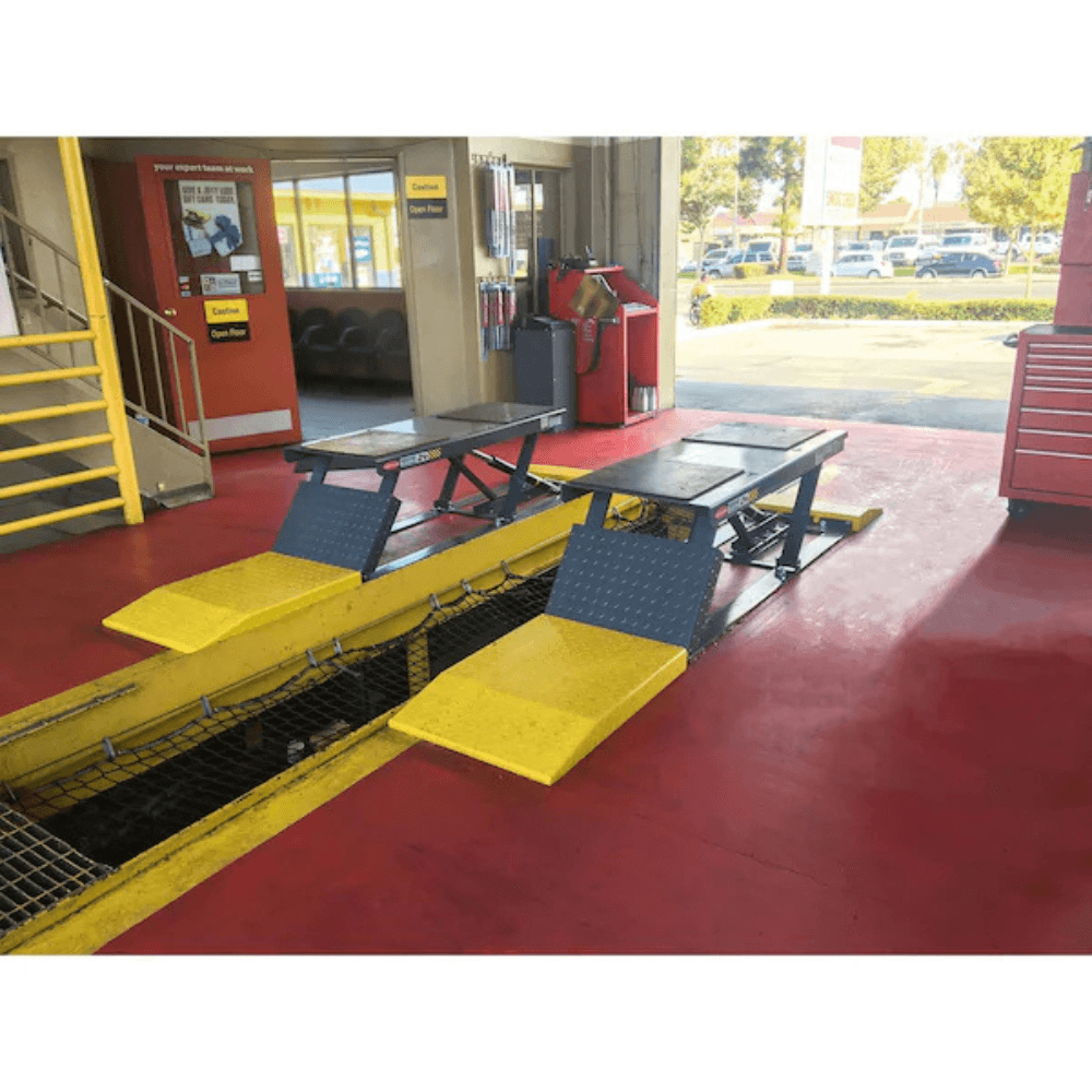 9,000-lb. Capacity / Low-Rise Lift / Open-Center / Pit-Style