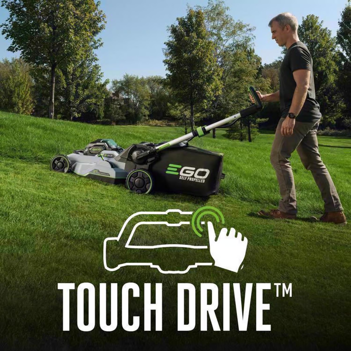 EGO POWER+ 21-Inch Select Cut XP Self-Propelled Lawn Mower with Touch Drive — 56V ARC Lithium