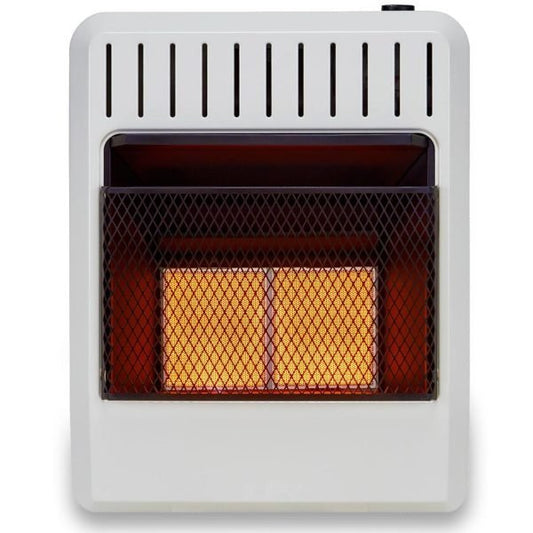 Avenger Reconditioned Dual Fuel Ventless Infrared Gas Space Heater – 20,000 BTU, T-Stat – Model# FDT2IRA-R