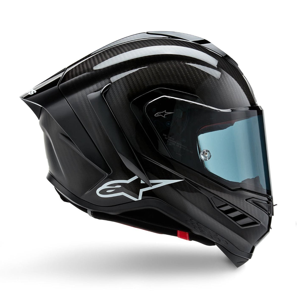 Alpinestars Supertech R10 Element ECE 06 / FIM Full Face Helmet Gloss Black / Carbon / Silver