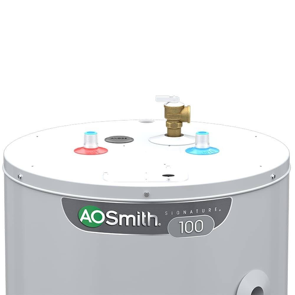 A.O. Smith Signature 100 40-Gallon Short 6-Year Warranty 4500-Watt Double Element Electric Water Heater | E6-40R45D TTP