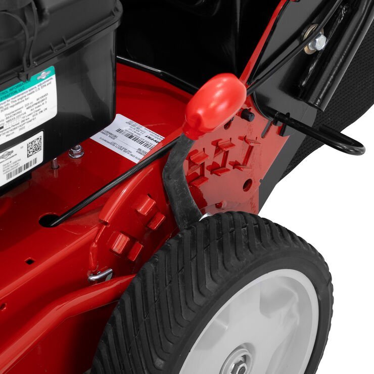 Troy-Bilt TBWC28T 28-Inch 3-in-1 Self-Propelled RWD Gas Lawn Mower — 195cc OHV, InStep Variable Speed