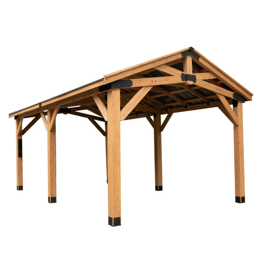 Backyard Discovery 20′ x 12′ Norwood Carport Gazebo