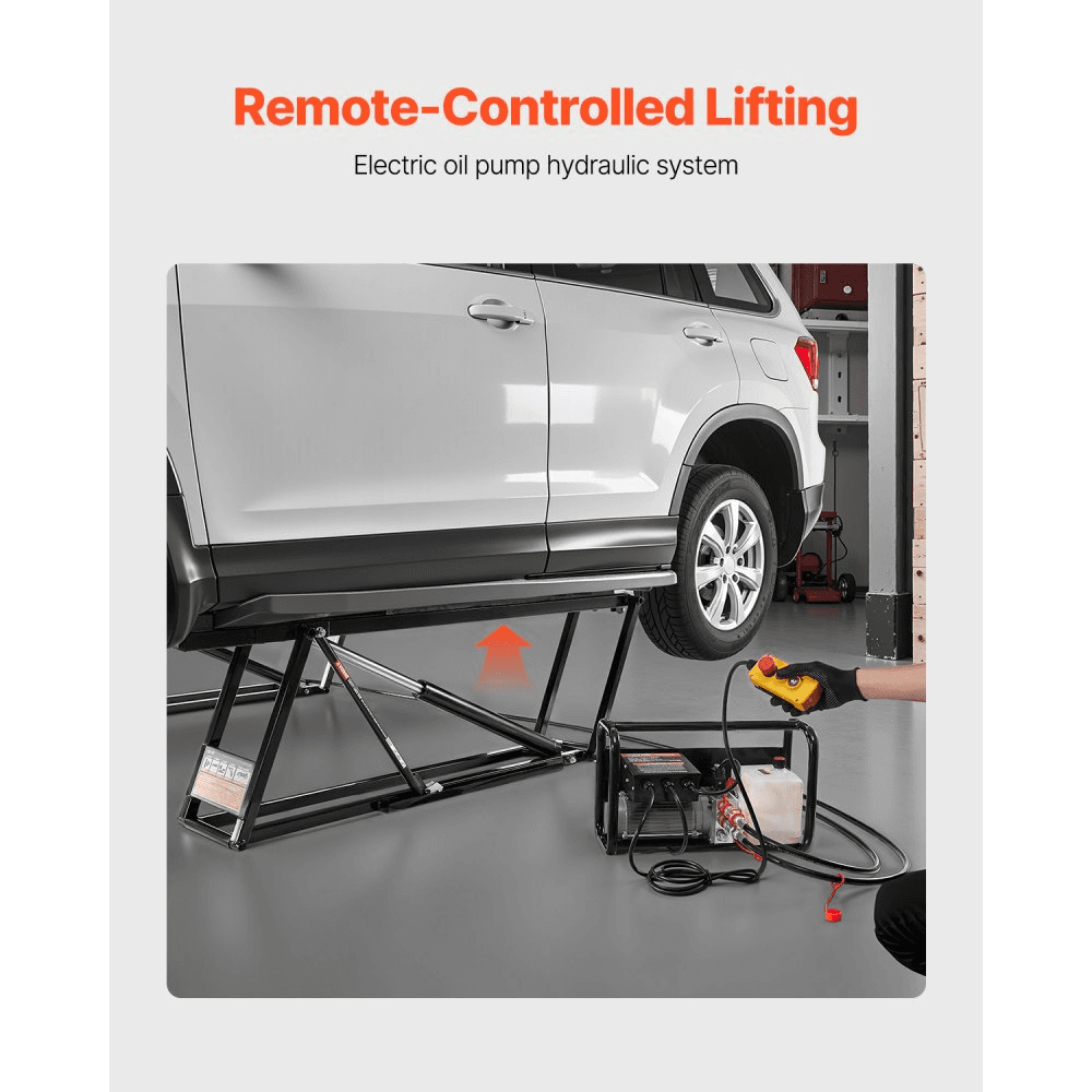 7000 lbs Car Lift Adjustable Car Lifts with Remote Control for Home