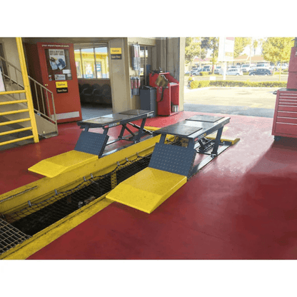 P-9000LT Low-Rise Pit-Style Lift – 9,000 lb. Capacity