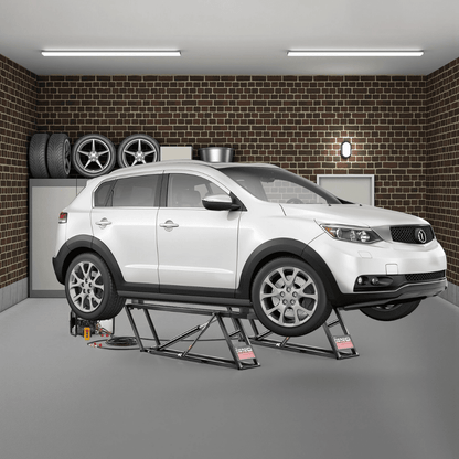 5,000 LB Adjustable Car Lift with Remote Control – Perfect for Home Garages
