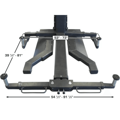 Atlas Single-Post Lift 6000 Lb – Capacity Portable – ATEXH-PSP-6000-FPD