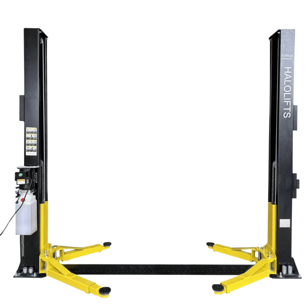 HALO LIFTS Clear Floor 2 Post Car Lift – 12,000 LB Capacity